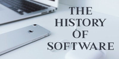 The History of Software (A Time Travel Infographic)