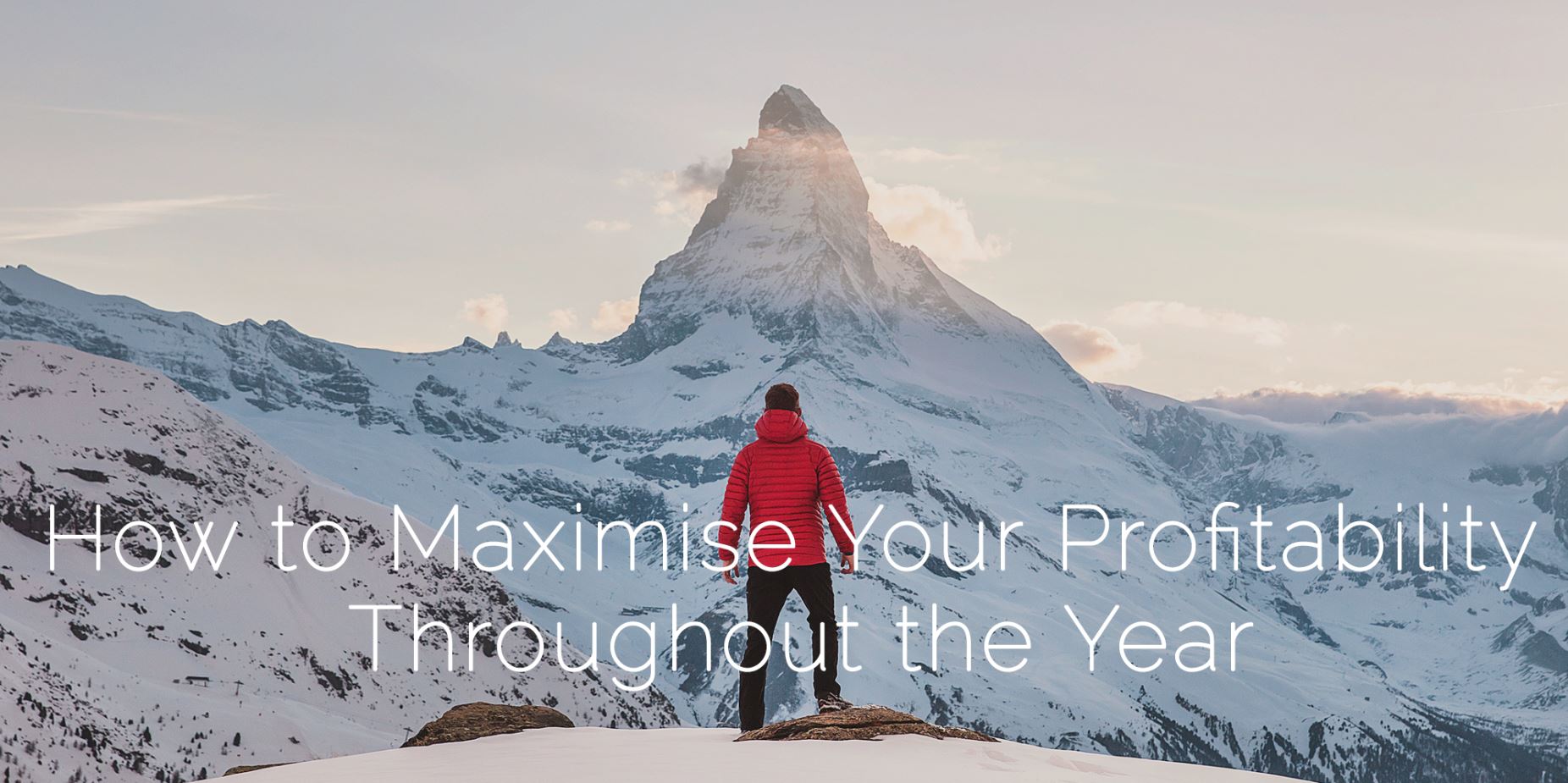 How to maximise your profitability throughout the year