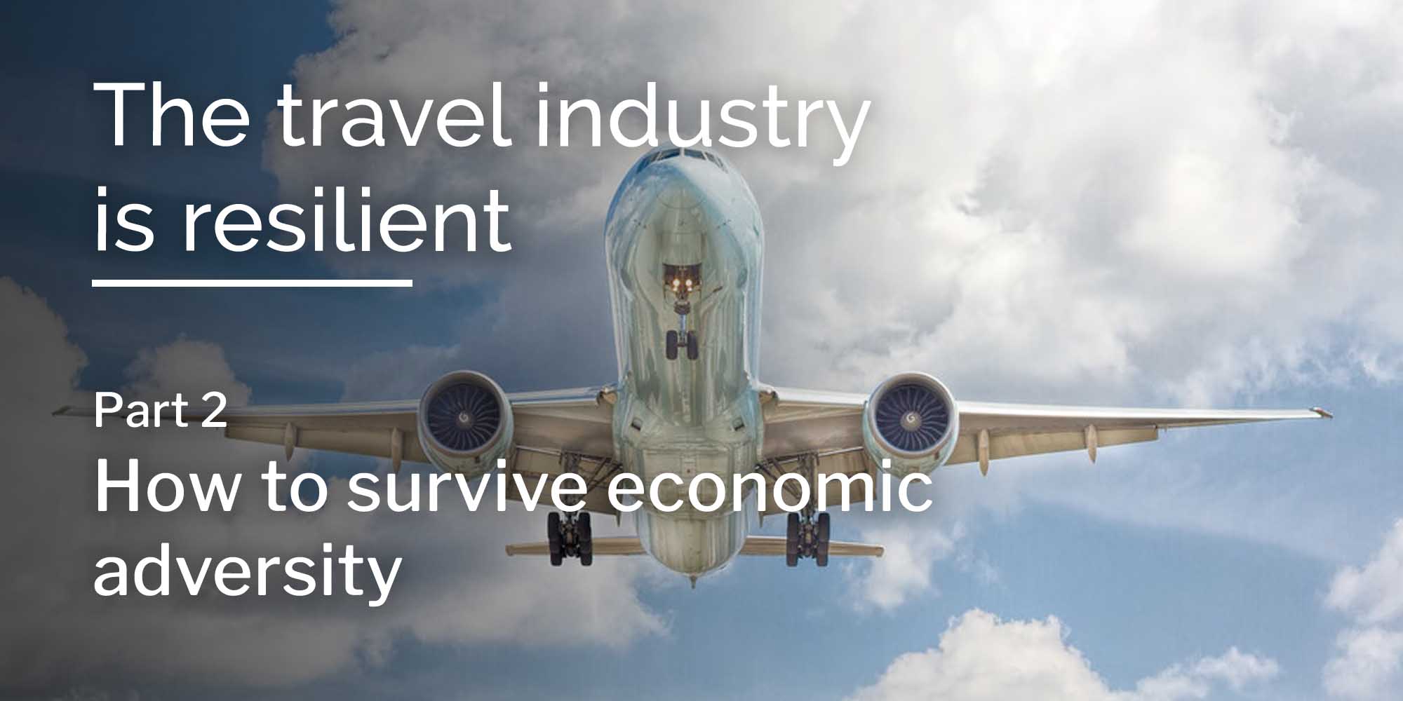 The travel industry is resilient: How to survive economic adversity