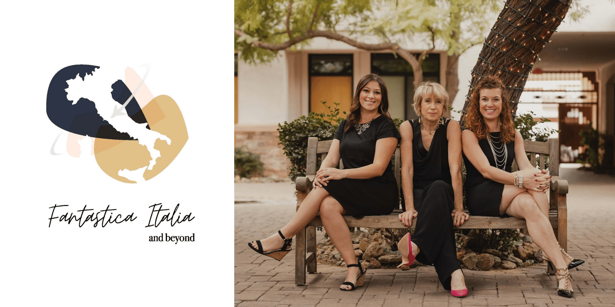 Founders and their employee, for a bespoke tour operator selling Italy