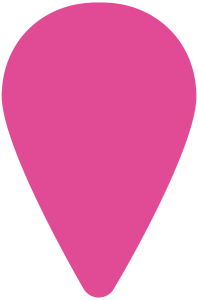 Pink location marker