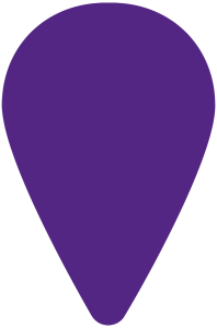 Purple location marker